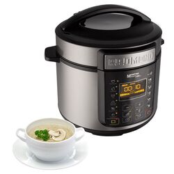 Мультиварка-скороварка Redmond RMC-PM381 (Black/Silver) Thumb