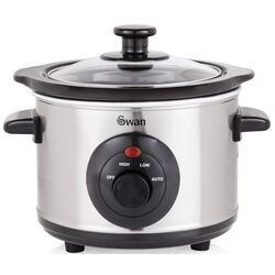 Slow cooker Swan SF17010N (Silver/Black)