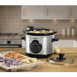 Slow cooker Swan SF17010N (Silver/Black) Thumb