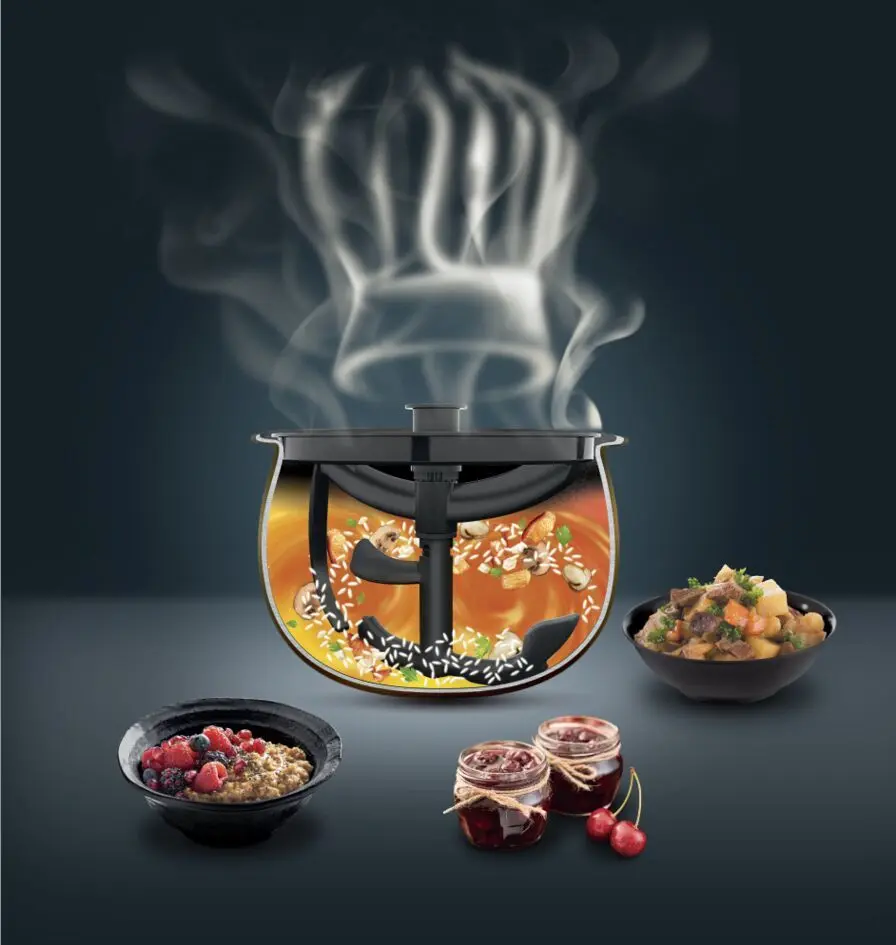 Multicooker Tefal MultiCook & Stir RK905A34 (Bronze/Black)