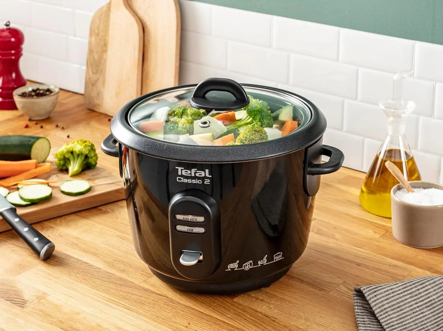 Fierbator de orez Tefal Classic 2 RK102811 (Black)