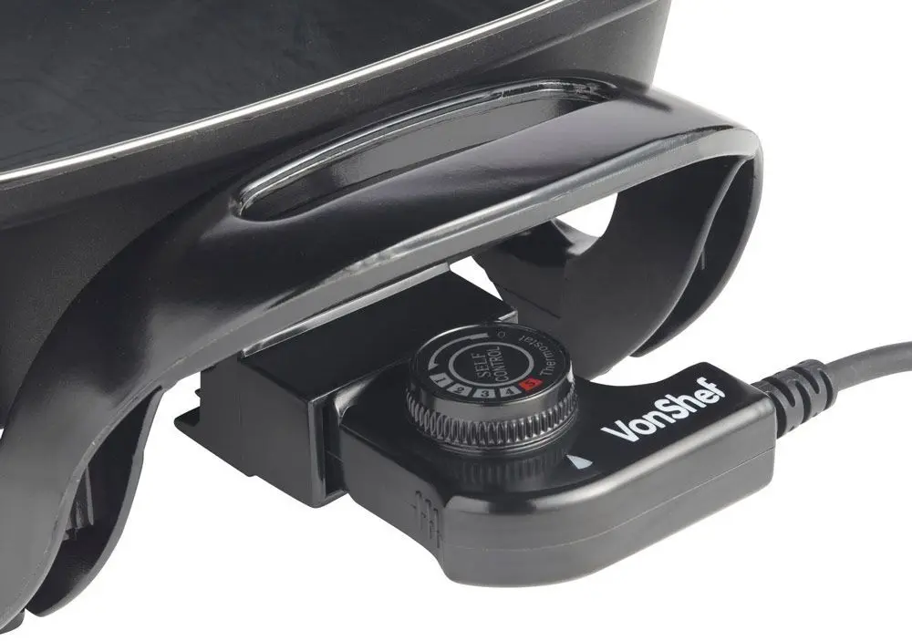 Tigaie electrica VonShef 2007089 (Black)