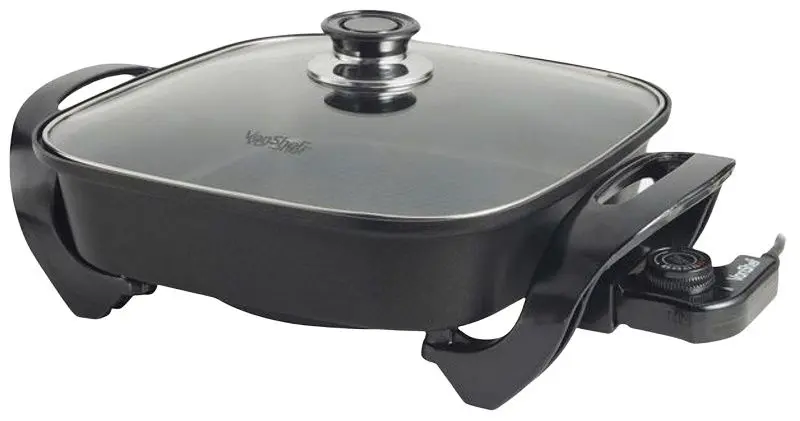 Tigaie electrica VonShef 2007089 (Black)