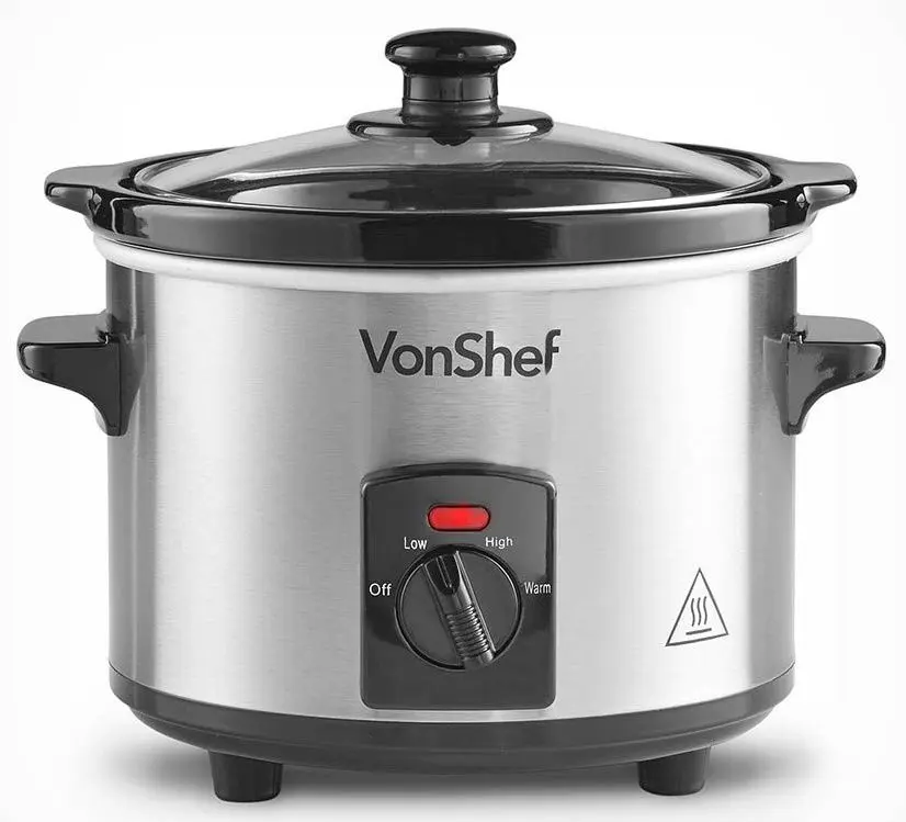 Мультиварка VonShef 2013337 (Inox/Black)