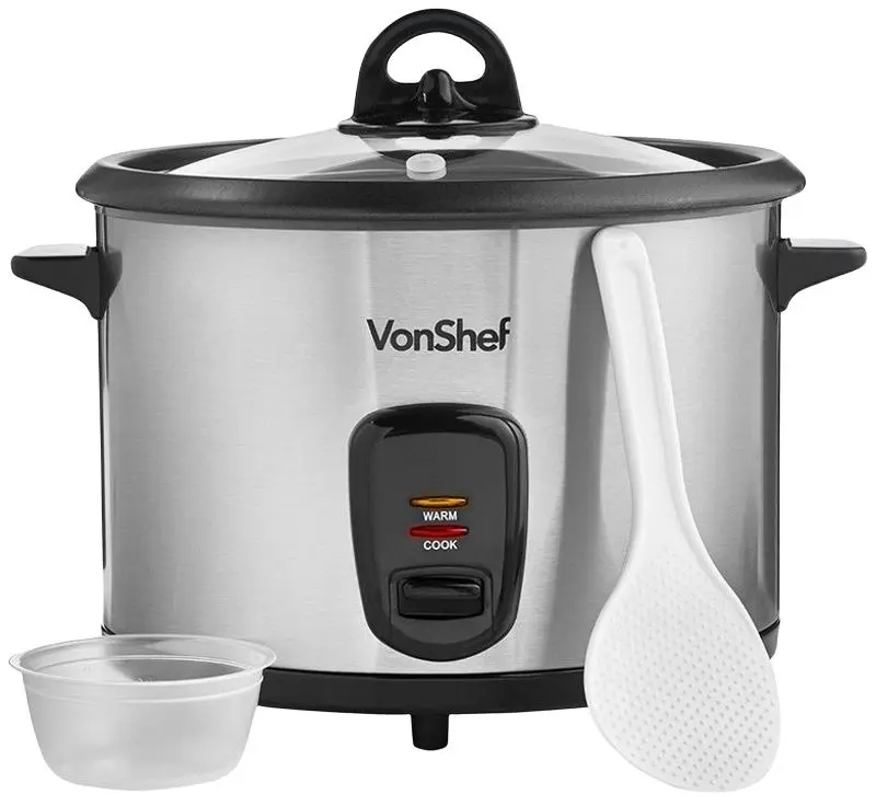 Рисоварка VonShef 2013343 (Silver/Black) - 6