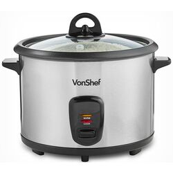 Рисоварка VonShef 2013343 (Silver/Black)