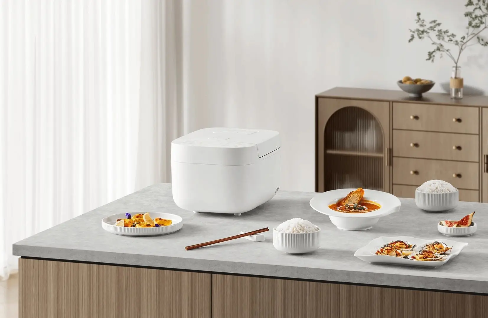 Рисоварка Xiaomi Smart Multifunctional BHR7919EU (White) - 9