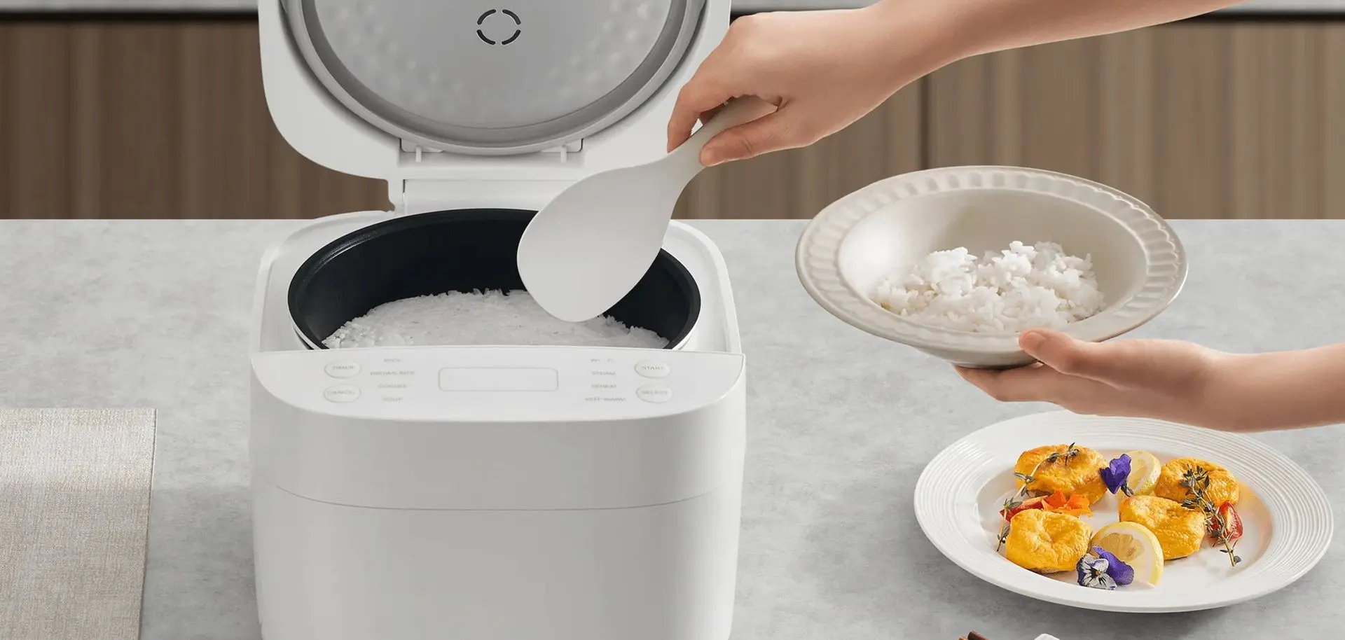 Рисоварка Xiaomi Smart Multifunctional MFB120A-1 (White) - 5