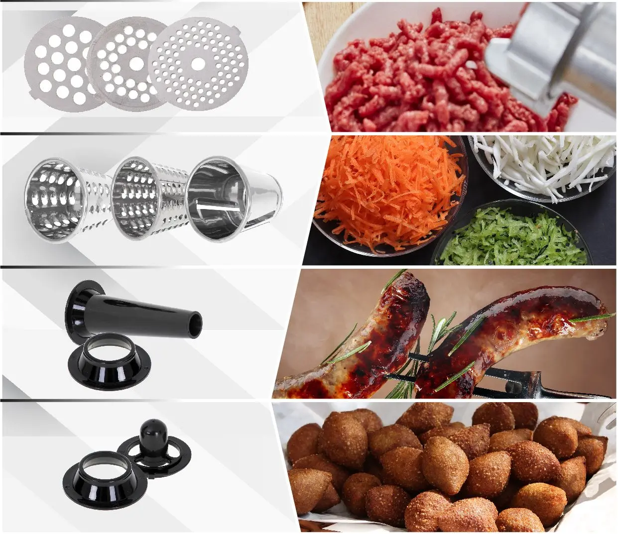 Masina de tocat carne Adler AD 4813 (Silver/Black)