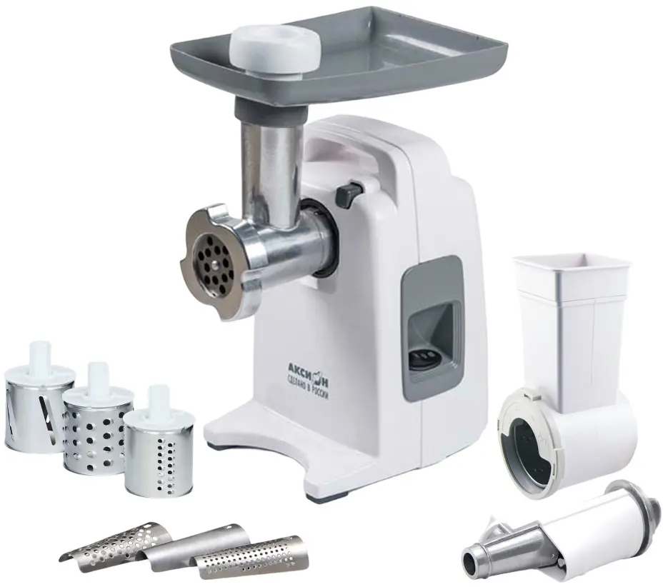 Masina de tocat carne Аксион М321.02 (White/Grey)