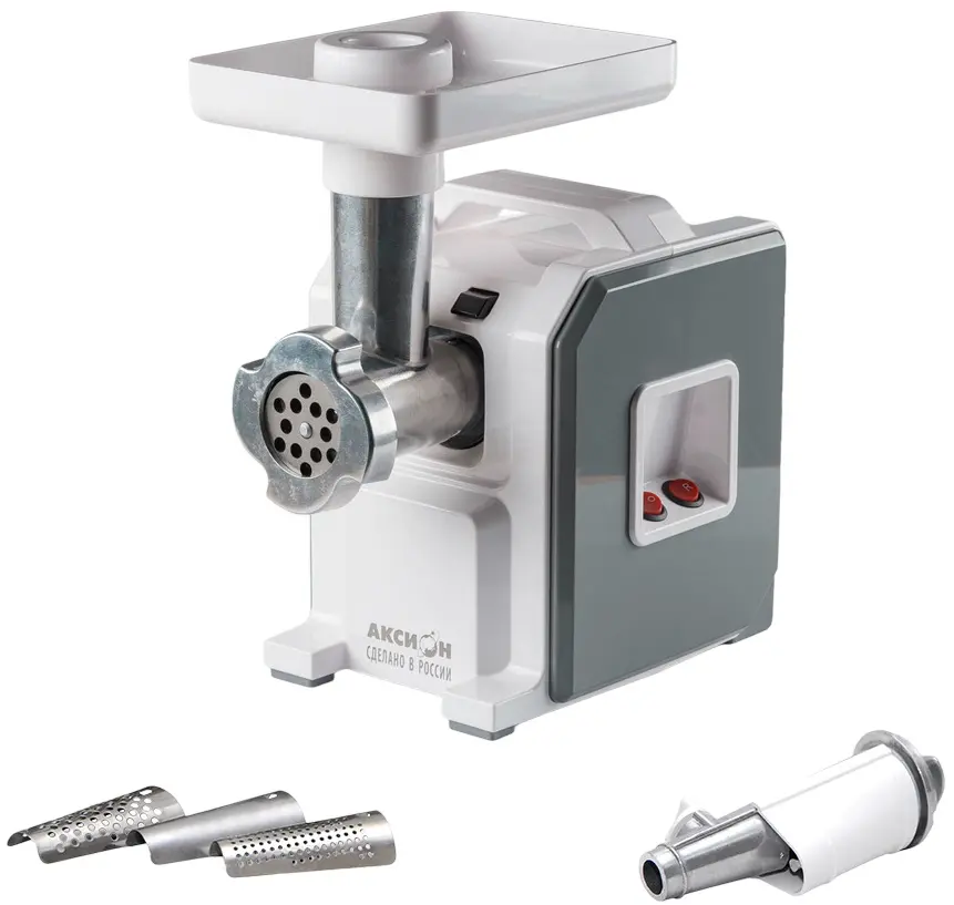 Мясорубка Аксион М43.04 (White/Grey)