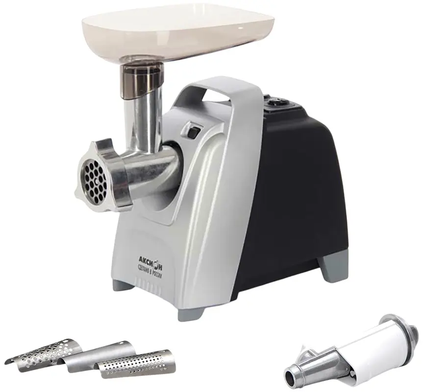 Masina de tocat carne Аксион М61.04 (Black/Silver)