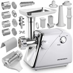 Masina de tocat carne Berdsen 550 (White/Silver)