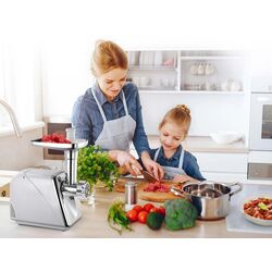 Masina de tocat carne Berdsen 550 (White/Silver) Thumb