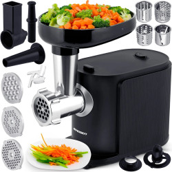 Masina de tocat carne Berdsen BD-600 360000 (Black) Thumb