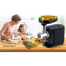 Masina de tocat carne Berdsen BD-600 360000 (Black) Thumb