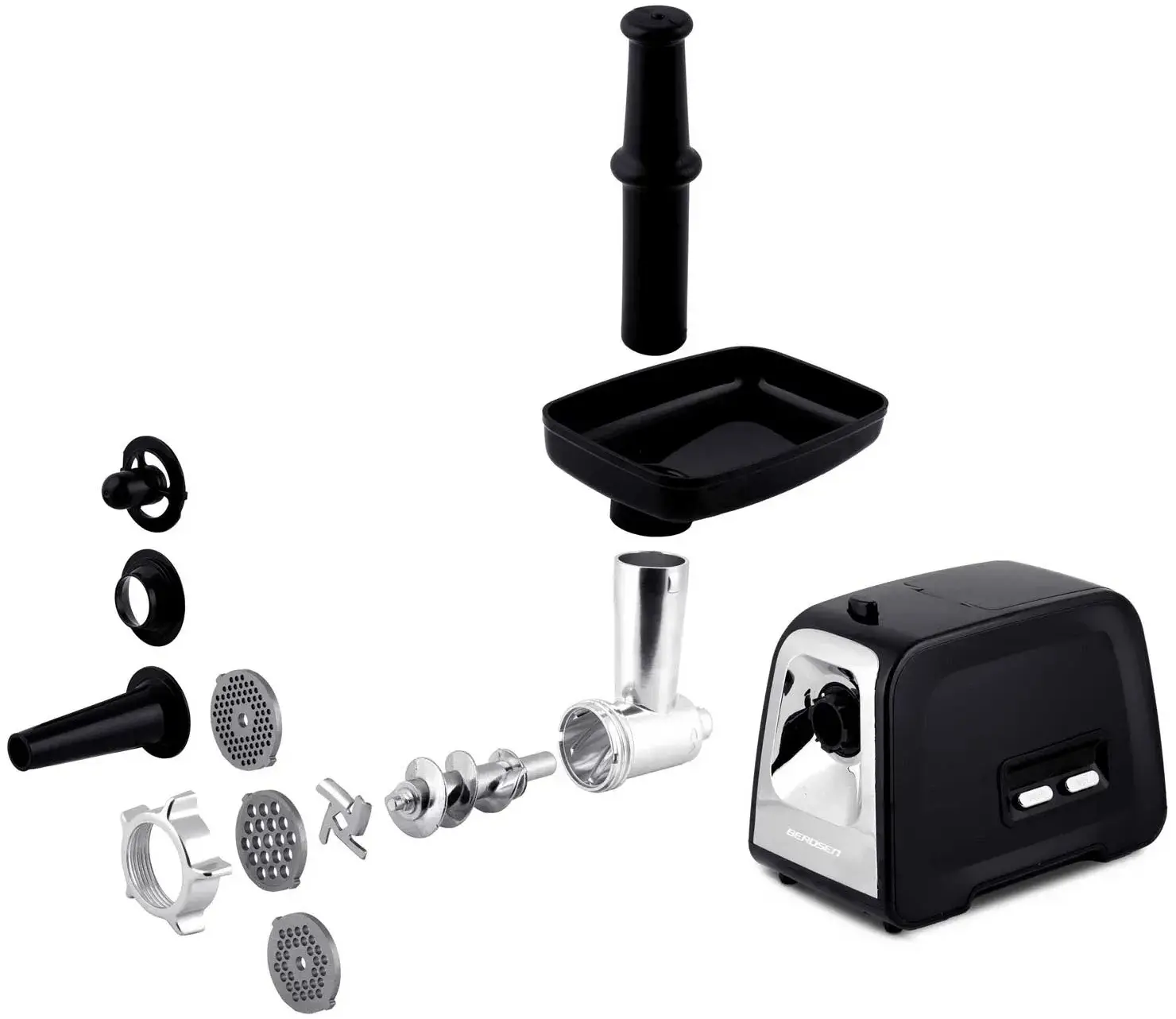 Мясорубка Berdsen BD-601A 360100 (Black/Silver) - 2