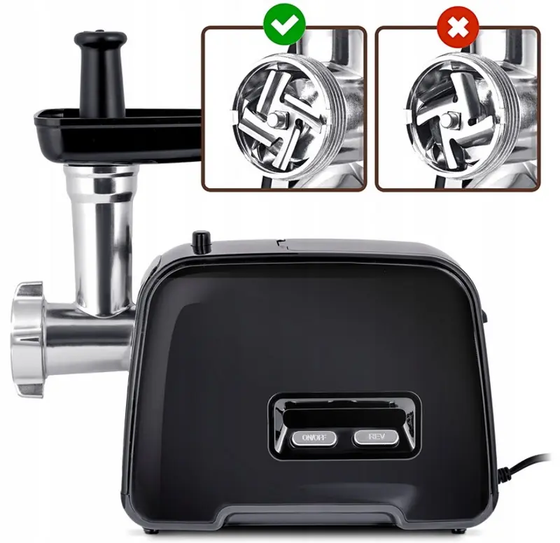 Мясорубка Berdsen BD-601A 360100 (Black/Silver) - 11