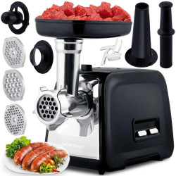 Мясорубка Berdsen BD-601A 360100 (Black/Silver) Thumb