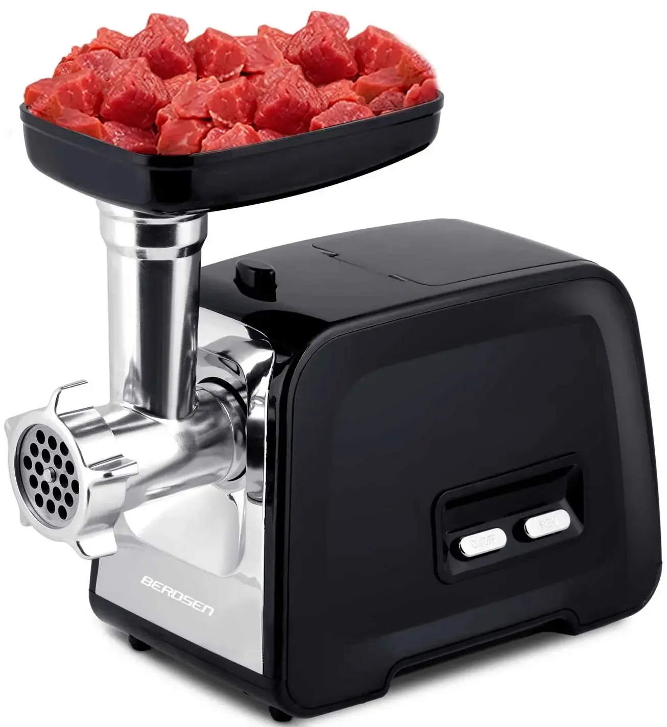 Мясорубка Berdsen BD-601A 360100 (Black/Silver) - 3