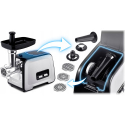 Masina de tocat carne Berdsen BD-601A 360101 (Silver/Black) Thumb