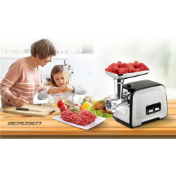 Masina de tocat carne Berdsen BD-601B 360110 (Black/Silver) Thumb