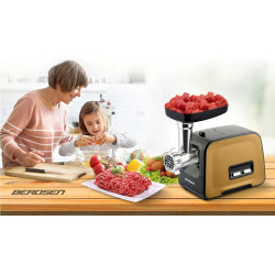 Masina de tocat carne Berdsen BD-601B 360111 (Black/Gold) Thumb