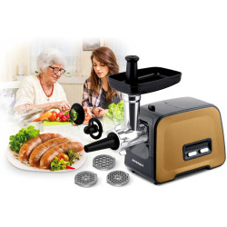 Masina de tocat carne Berdsen BD-601B 360111 (Black/Gold) Thumb