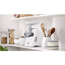 Masina de tocat carne Bosch CompactPower MFW3520W (White) Thumb