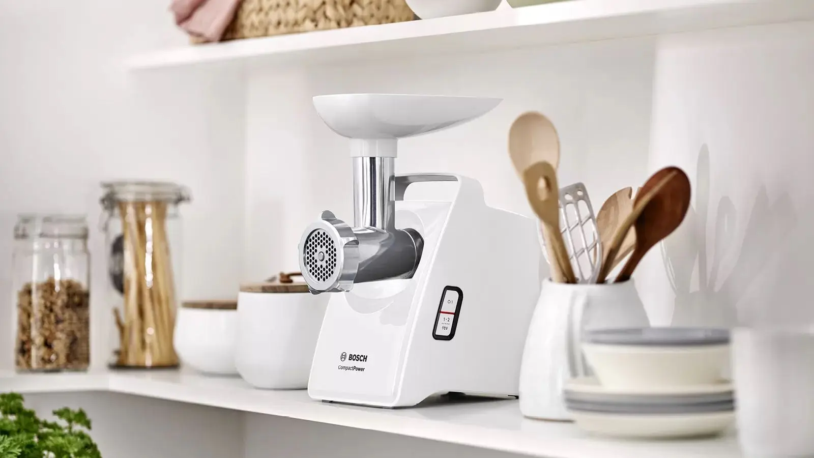 Masina de tocat carne Bosch CompactPower MFW3520W (White)