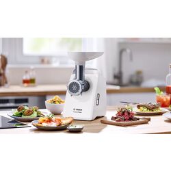 Masina de tocat carne Bosch CompactPower MFW3520W (White) Thumb