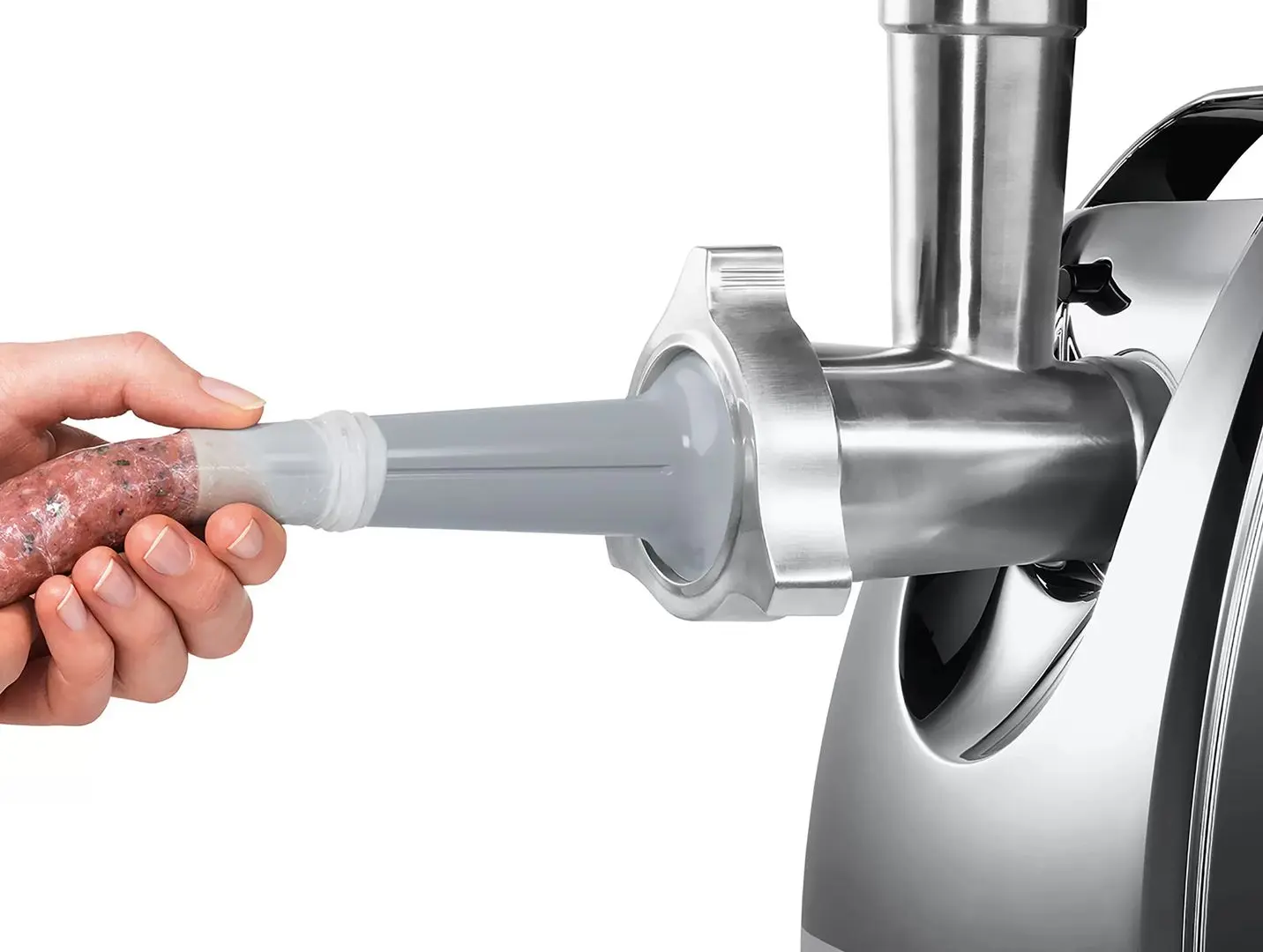 Masina de tocat carne Bosch CCompactPower MFW67450 (Black/Inox)