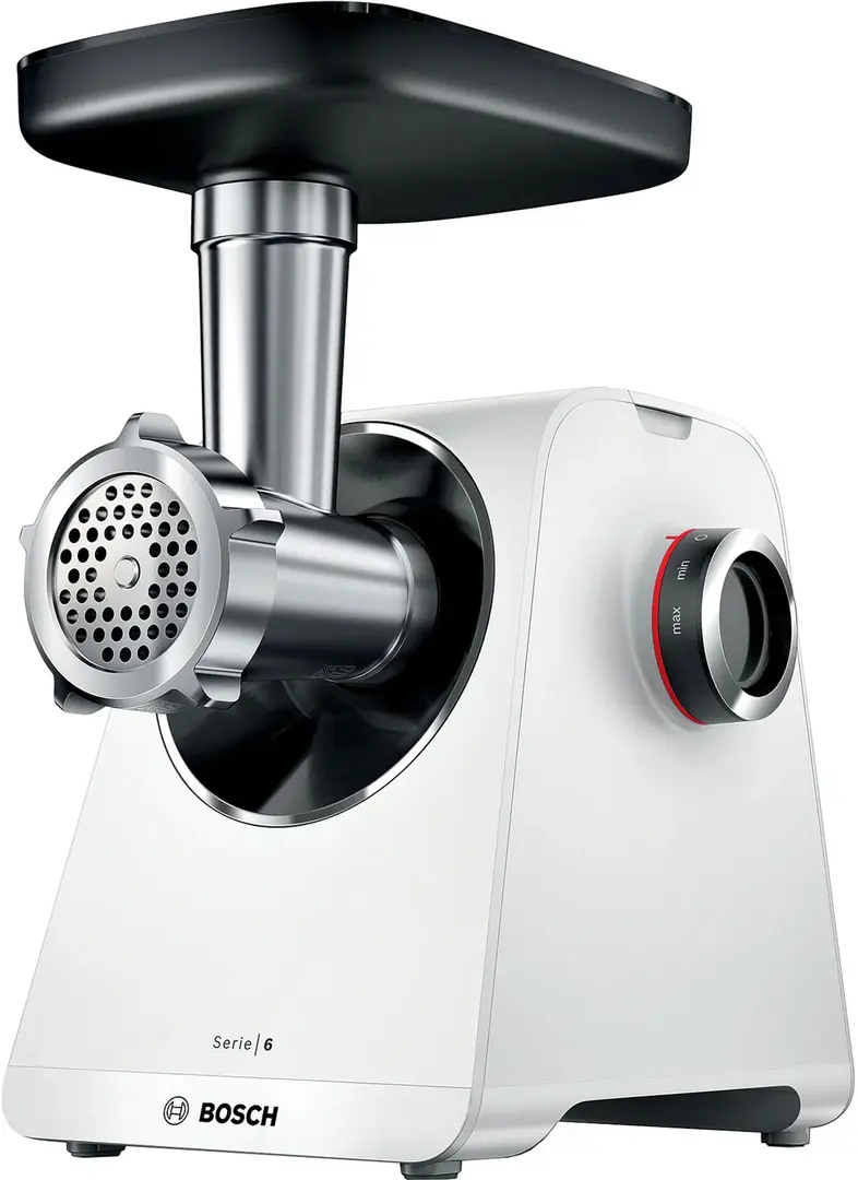Masina de tocat carne Bosch MFWS607W (White/Black)