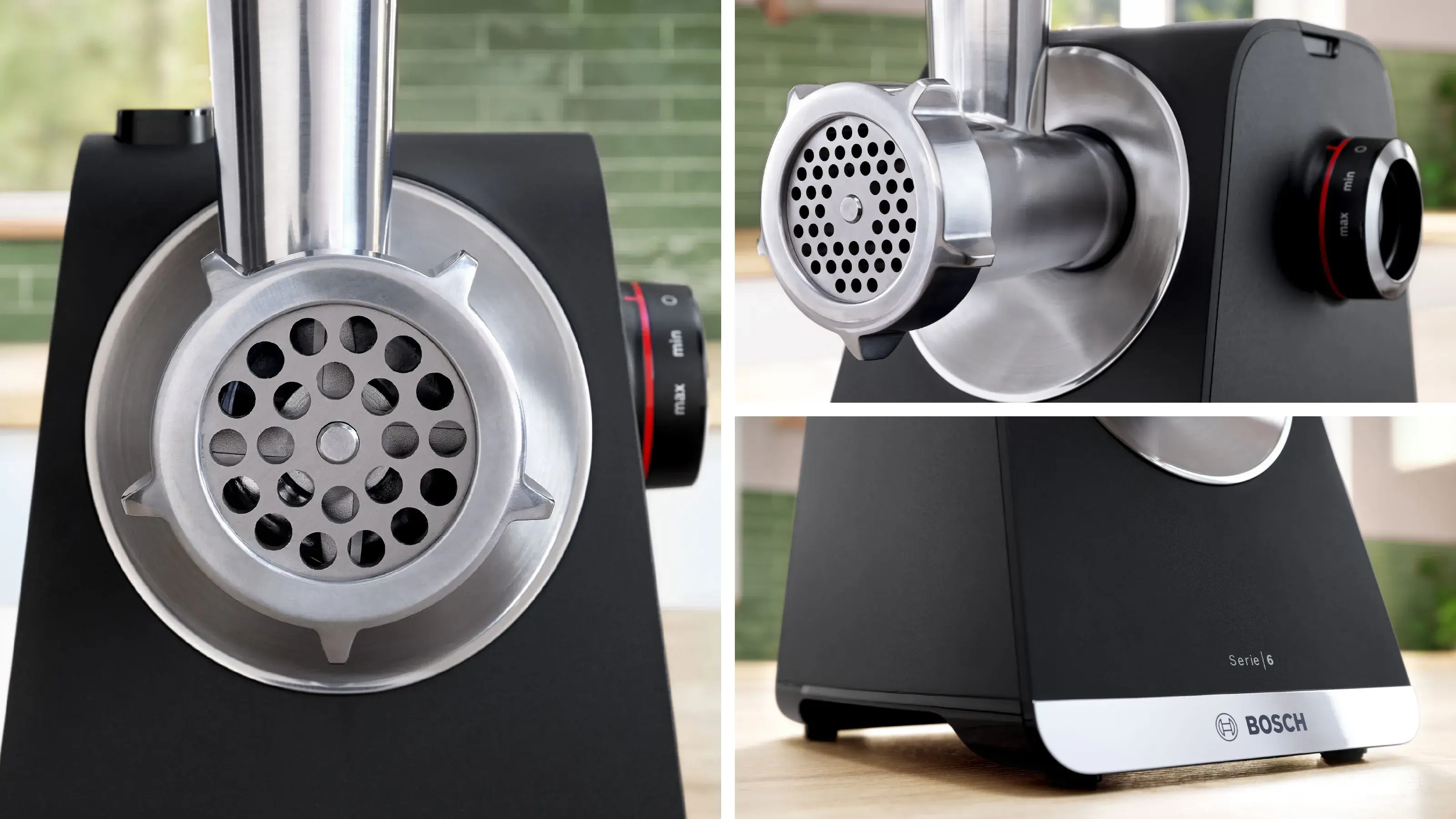 Masina de tocat carne Bosch MFWS650B (Black)