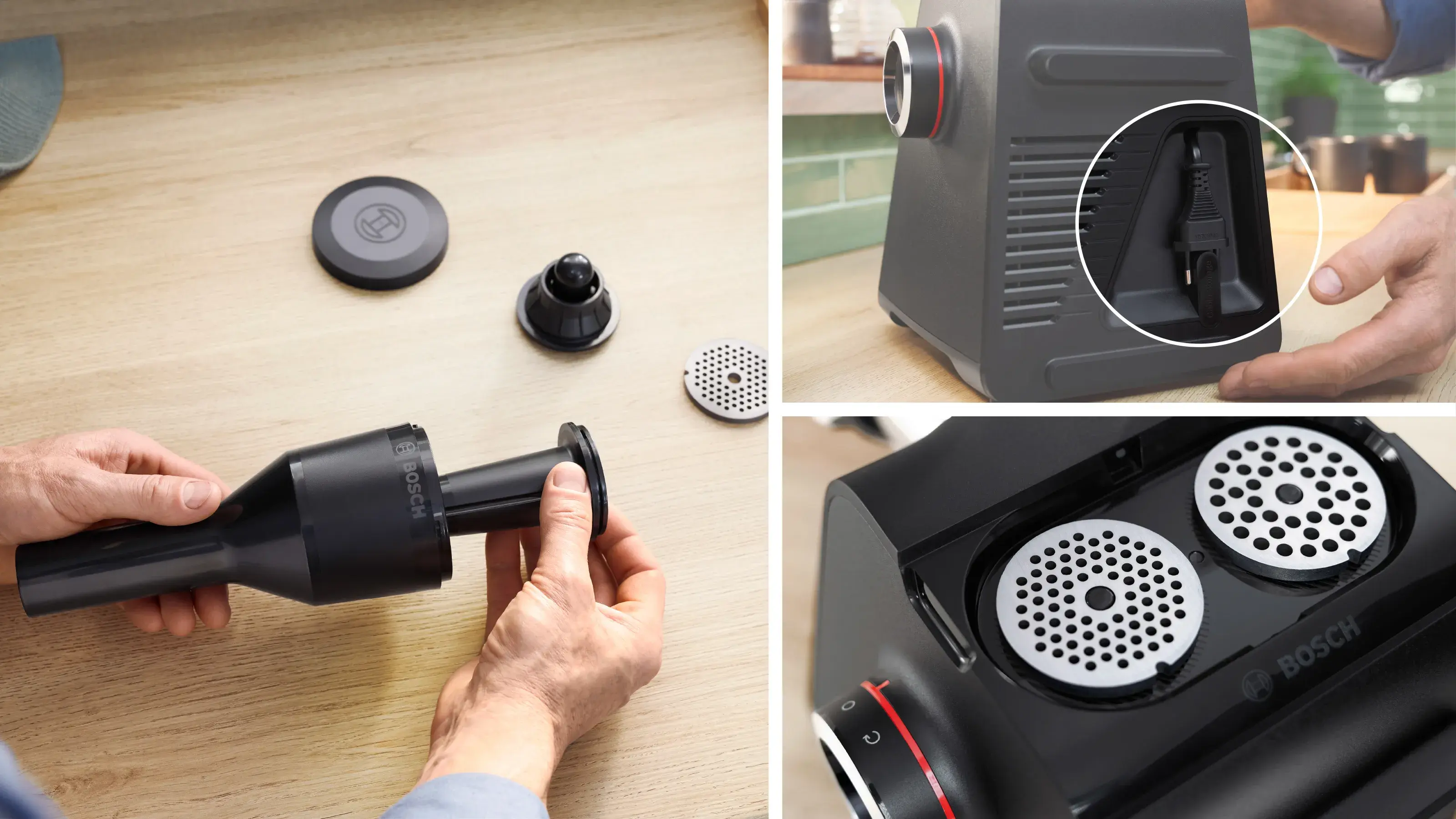 Masina de tocat carne Bosch MFWS650B (Black)