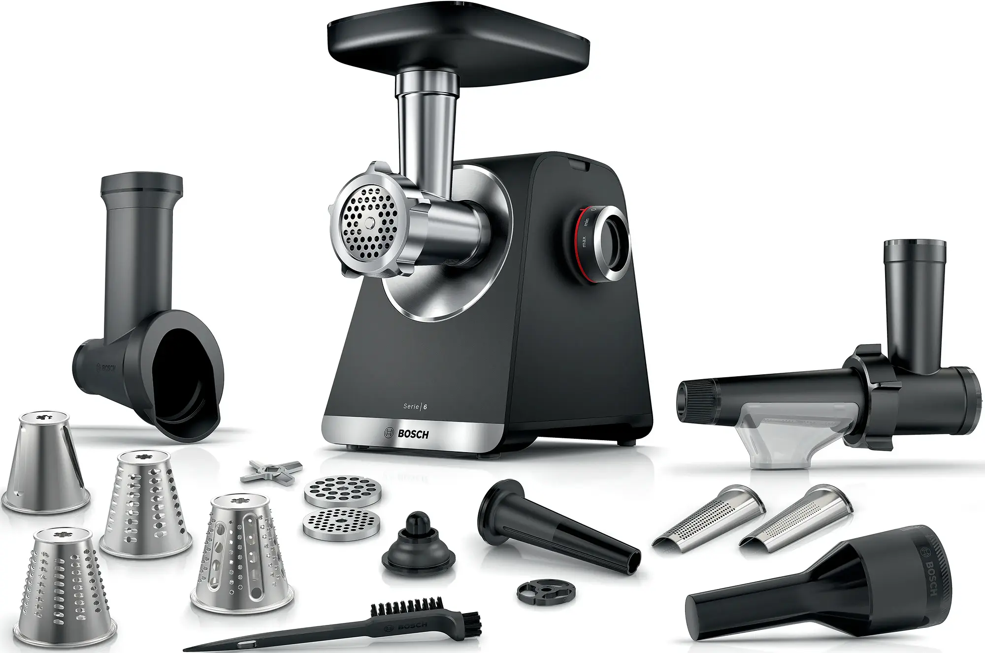 Мясорубка Bosch MFWS660B (Black) - 2
