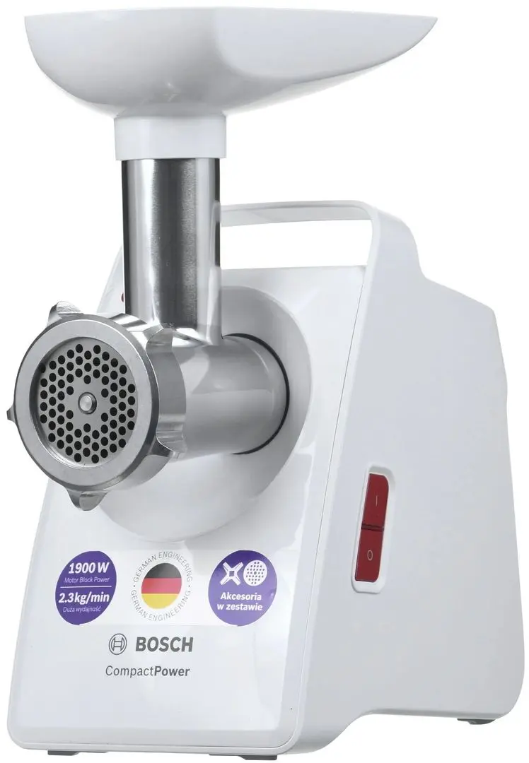 Masina de tocat carne Bosch MMWPL 3000 (White)