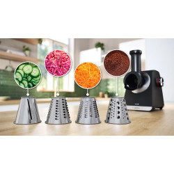 Masina de tocat carne Bosch MultiPower MFWS640B (Black/Silver) Thumb