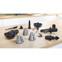 Masina de tocat carne Bosch MultiPower MFWS640B (Black/Silver) Thumb