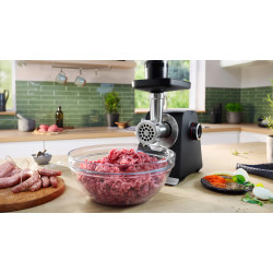 Masina de tocat carne Bosch MultiPower MFWS640B (Black/Silver) Thumb