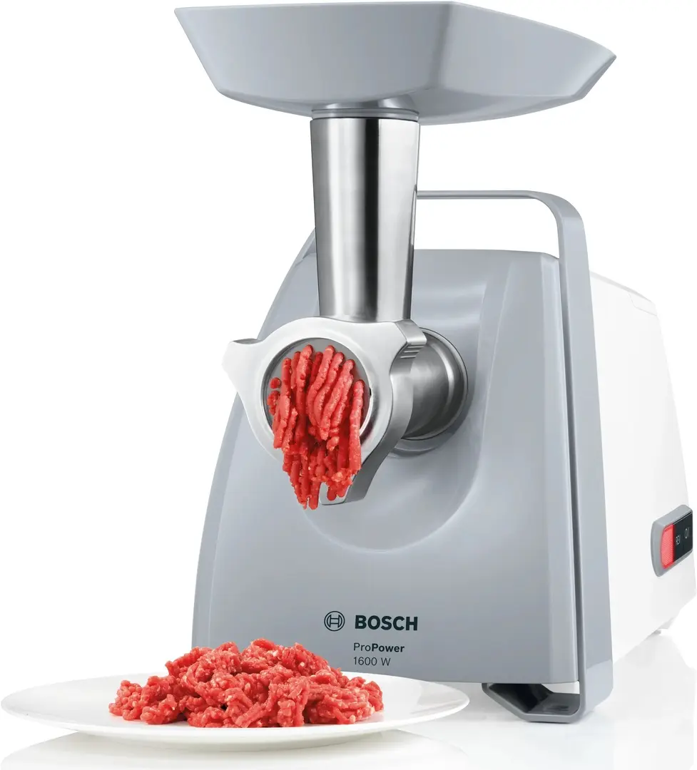 Masina de tocat carne Bosch ProPower MFW45020 (White/Grey)
