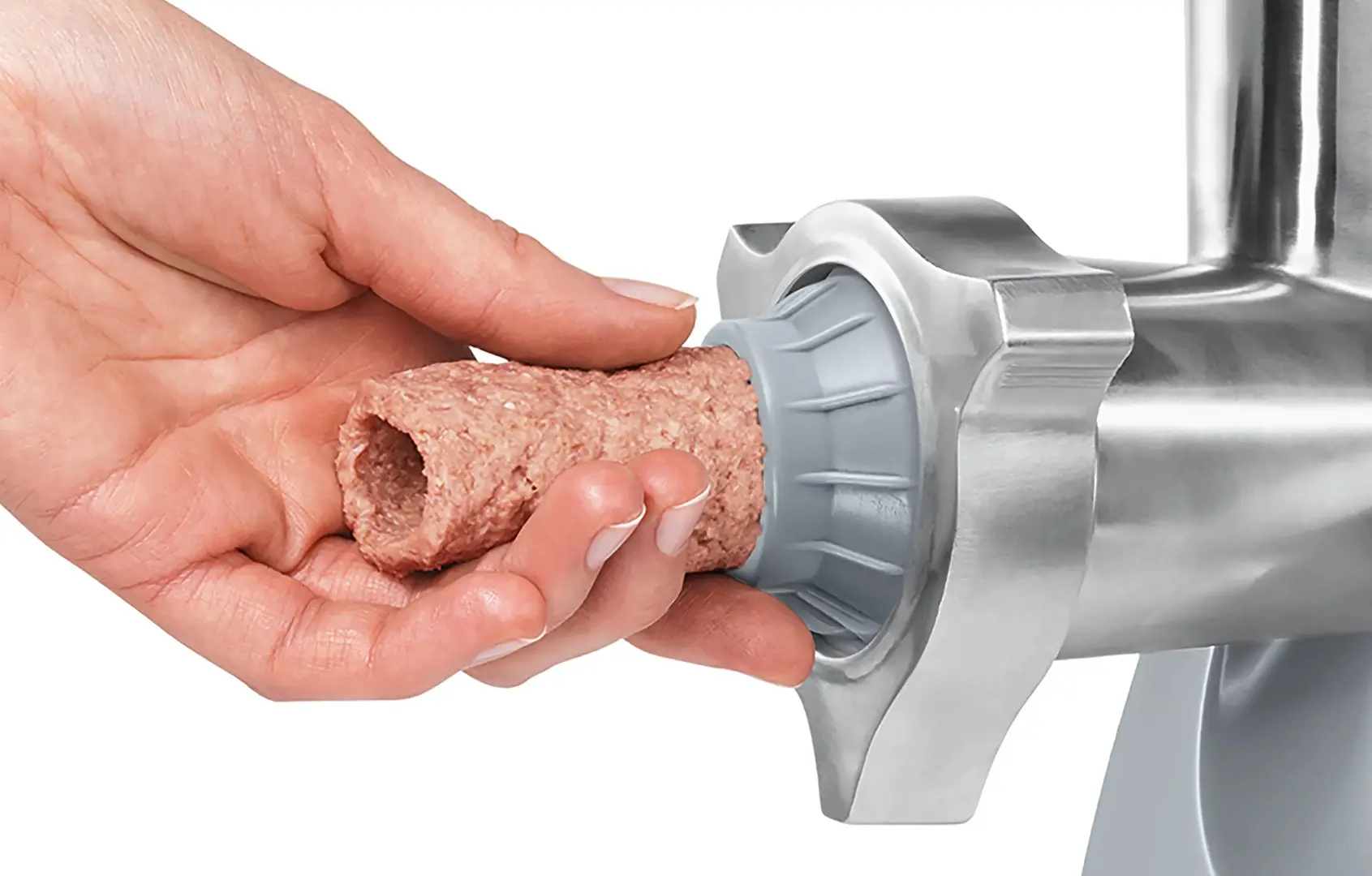 Masina de tocat carne Bosch ProPower MFW45020 (White/Grey)