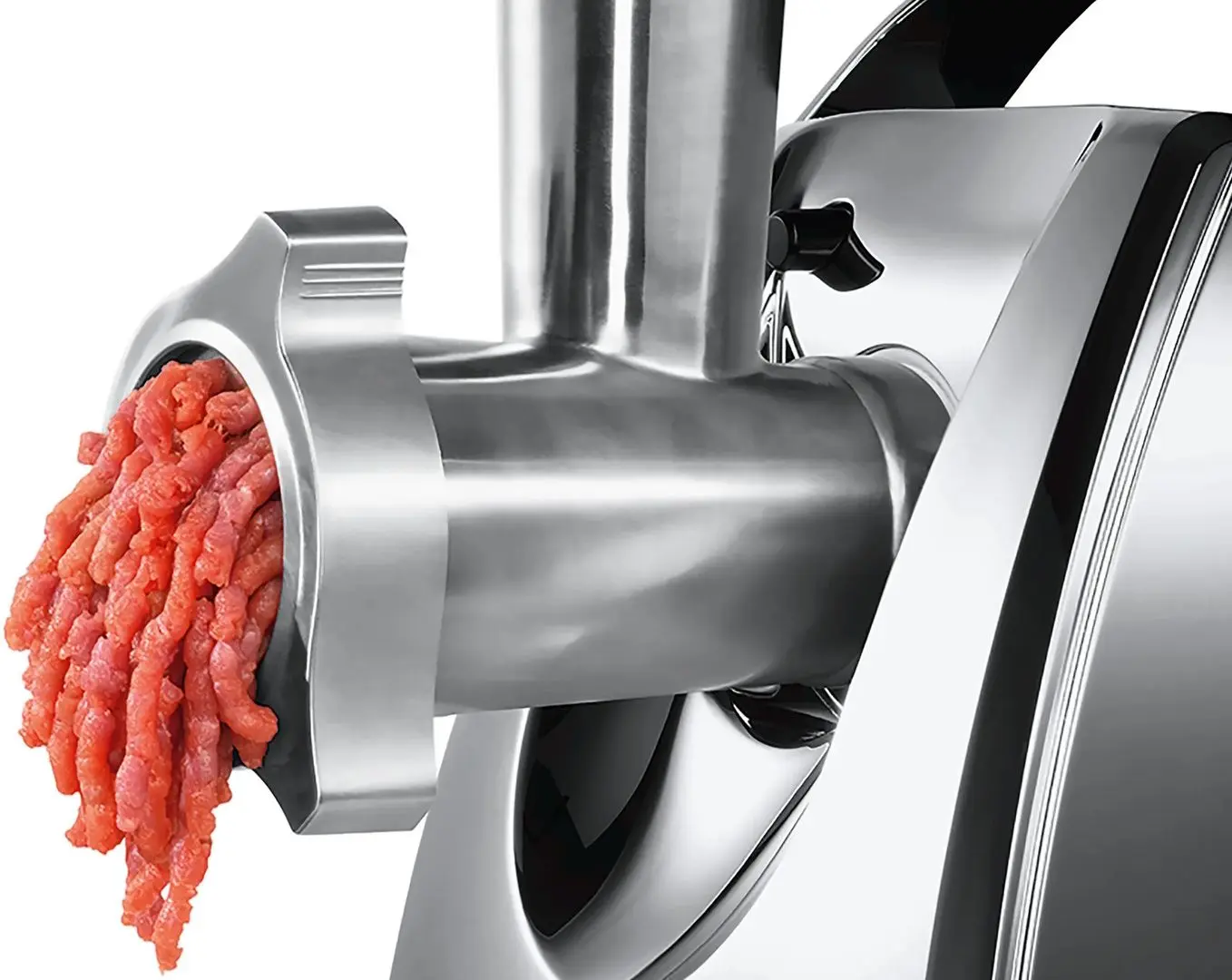 Masina de tocat carne Bosch ProPower MFW68640 (Black/Inox)