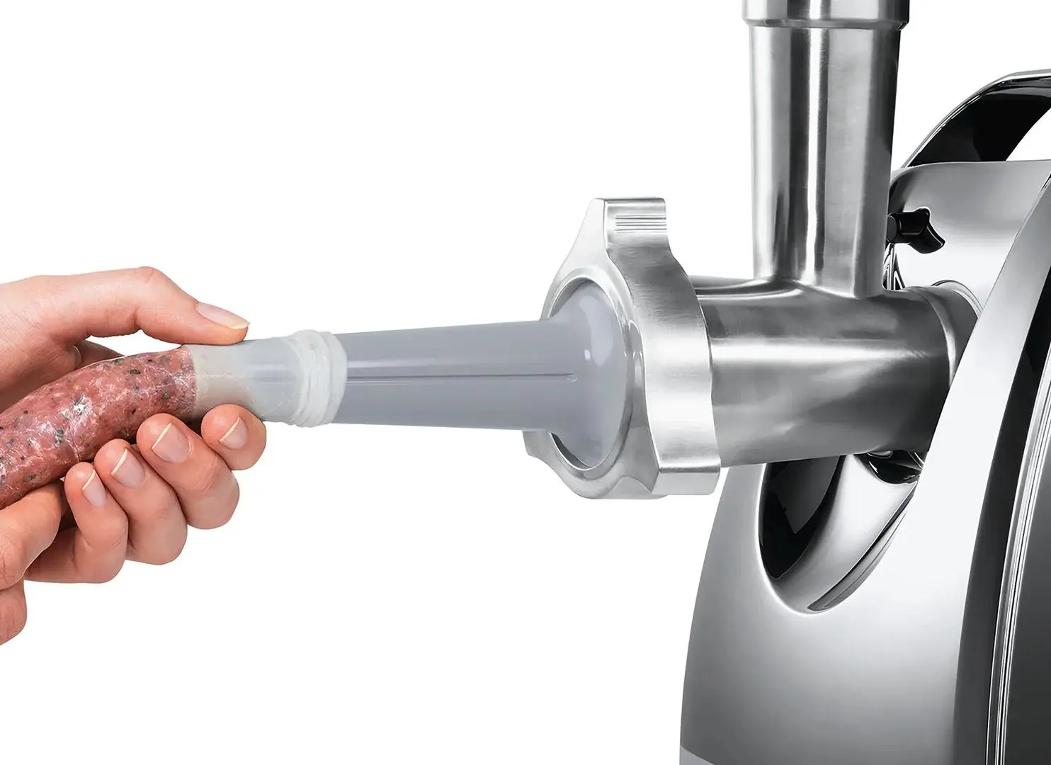 Masina de tocat carne Bosch ProPower MFW68640 (Black/Inox)