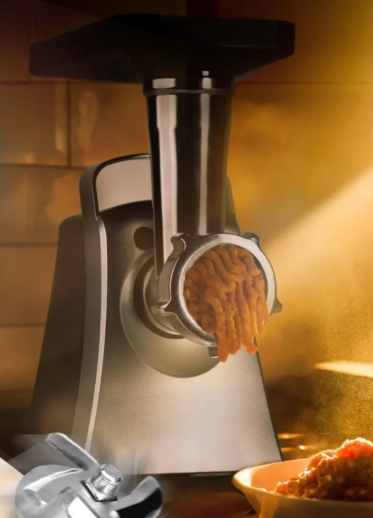 Masina de tocat carne Clatronic FW 3803 (Inox/Black)