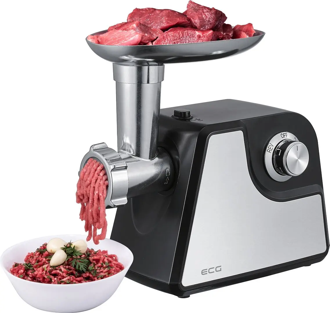 Masina de tocat carne ECG MG 1310 Simply (Inox/Black)