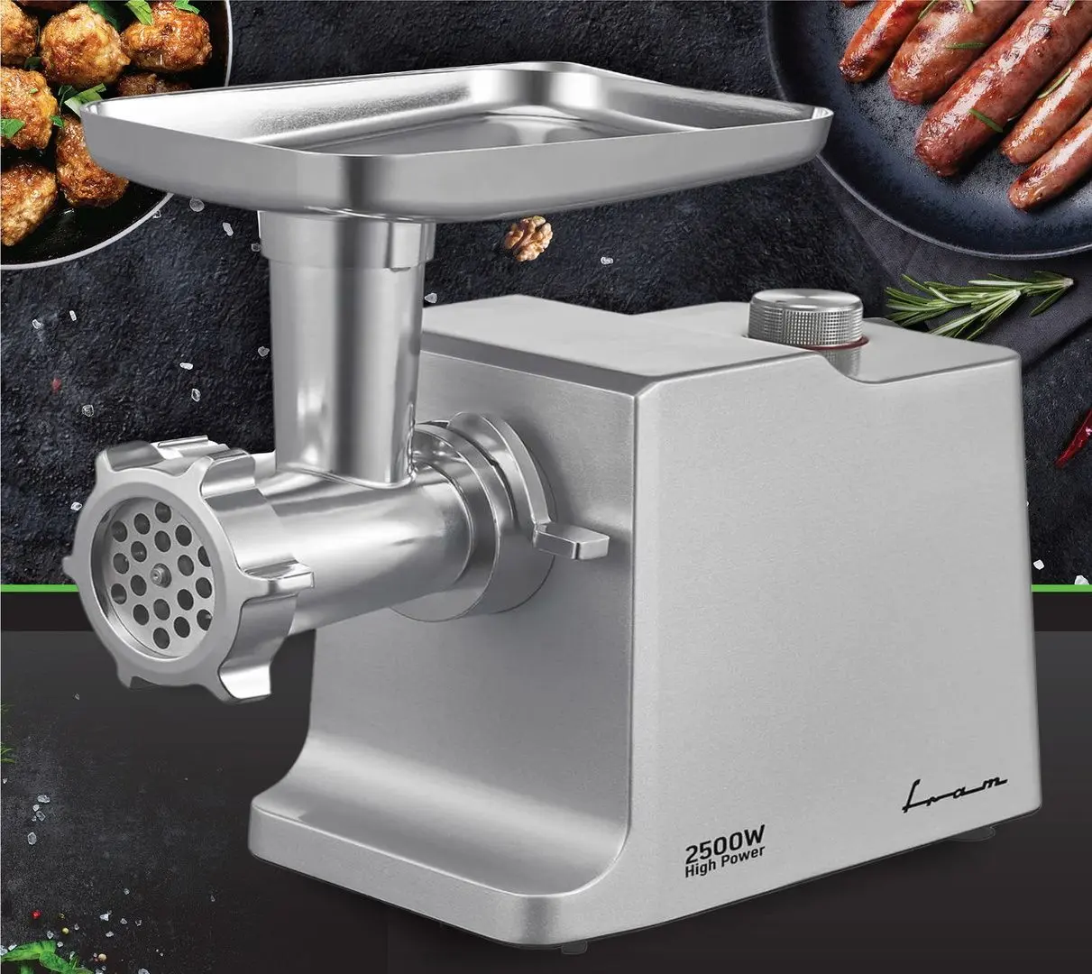Masina de tocat carne Fram FMG-2500X (Silver)