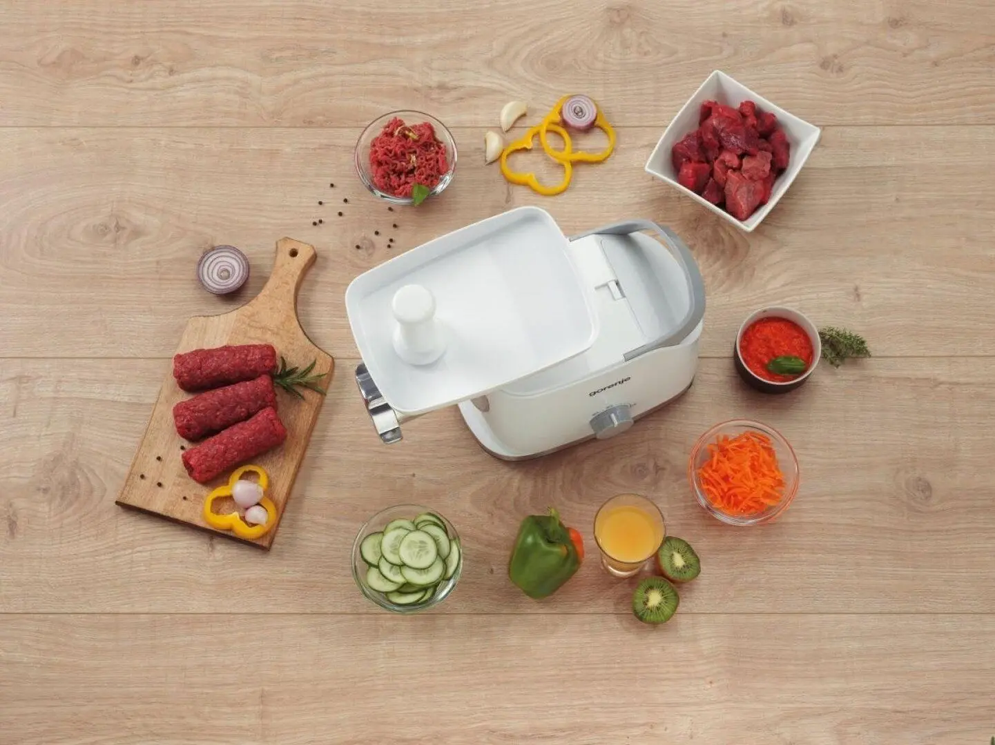 Masina de tocat carne Gorenje MG1802SJW (White) - 6