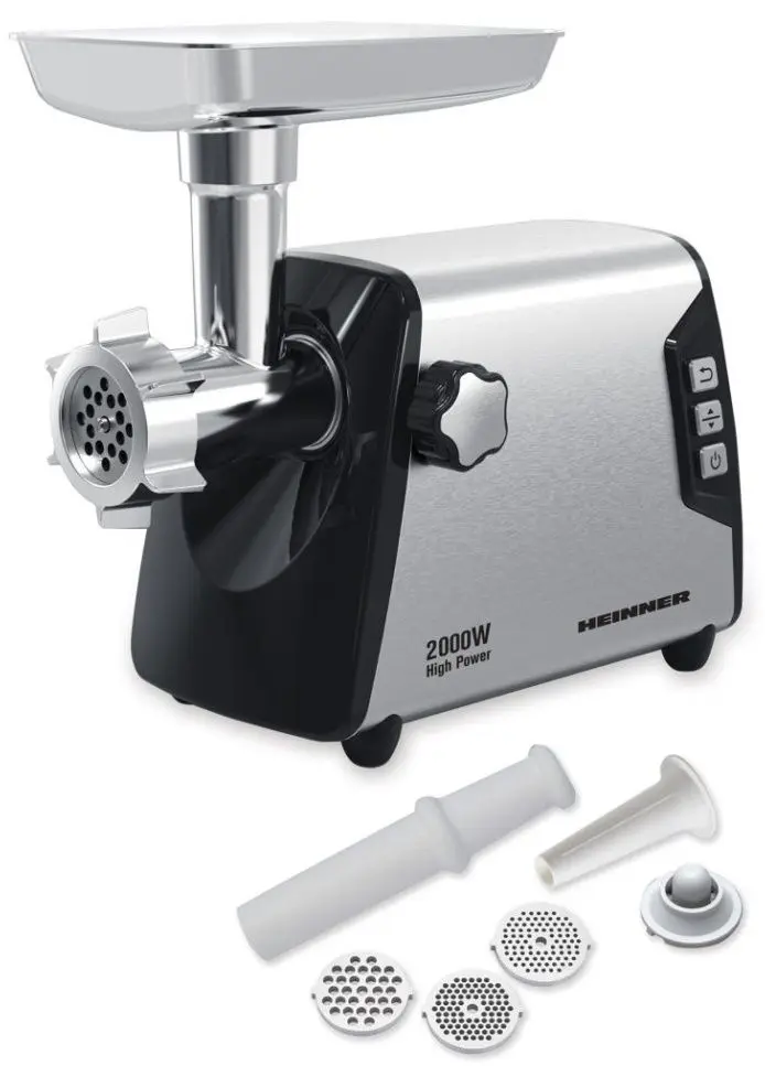 Мясорубка Heinner Blade Pro HMG-Y2000SS (Inox/Black) - 2