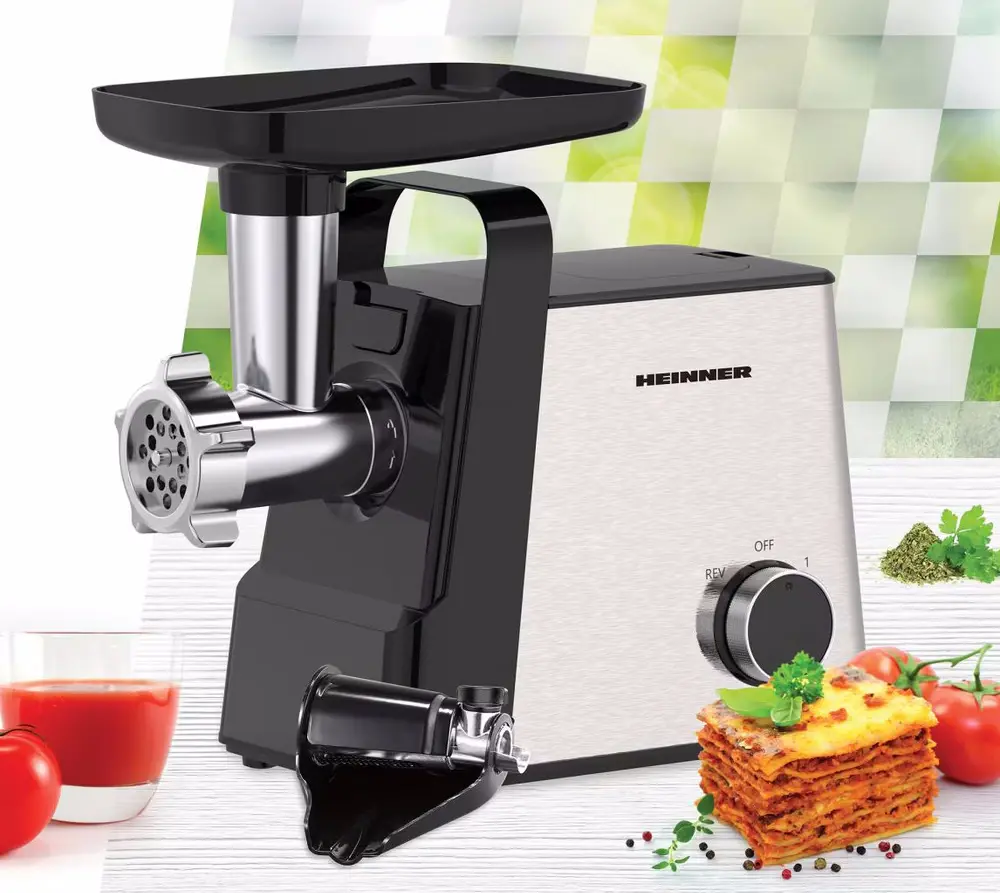 Masina de tocat carne Heinner Meatmaster HMG-2100SS3 (Inox)